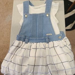 Calvin Klein Toddler Girls Size 3 Dress with Tee